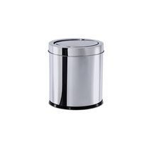 Lixeira em inox com tampa basculante Brinox Decorline 5,4L