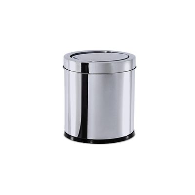 Lixeira em inox com tampa basculante Brinox Decorline 5,4L