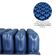 Almofada de Ar Air Cell para Prevenção e Tratamento de Escaras 46x40x9 Dellamed Azul com Preto