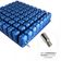 Almofada de Ar Air Cell para Prevenção e Tratamento de Escaras 46x40x9 Dellamed Azul com Preto