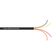 Cabo Manga 4x26 AWG - sem Blindagem Preto - 2 Metros