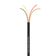 Cabo Manga 4x26 AWG - sem Blindagem Preto - 2 Metros