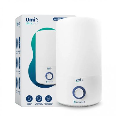 Umidificador de Ar Ultrassônico 4,3 Litros Umi Ultra Dellamed Branco / Bivolt