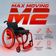 Cadeira de Rodas  Monobloco em Alumínio M2 Max Moving Tam 42 Dellamed 42 / Preto