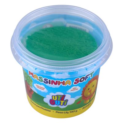 Massa de Modelar Canson Soft Utiguti Base de Amido Verde 140g