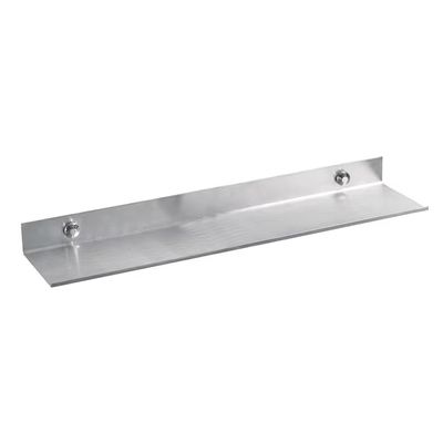 Prateleira em Alumínio Anodizado Cromado 50cm Utimil Cinza