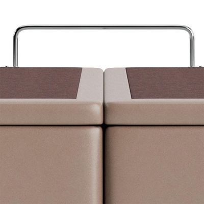 Base Baú Bege Super King (193x203x39) - Ortobom