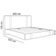 Cama King Flutuante Com Cabeceira 195cm Astra S04 Couríssimo Telha - Lyam Decor