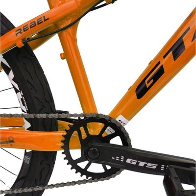 Bicicleta Aro 26 Freeride Gta Rebel Laranja Single Freio Hidráulico