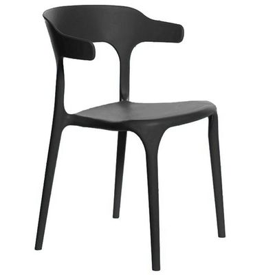 Kit 04 Cadeiras Decorativas Sala De Jantar Viena F03 Preto - Lyam Decor