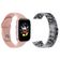 Kit 1 Smartwatch Rosa + 1 Pulseira Extra Camuflada