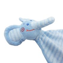 Naninha Elefantinho Triângulo - Azul - Antialérgico - 32 cm - CAS Brinquedos