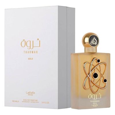 Perfume Tharwah Gold Lattafa Edp Unissex 100ml