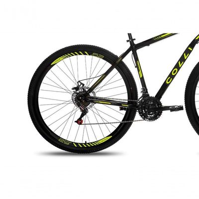 Bicicleta Aro 29 Colli Bike Nantes Freio A Disco Preto-amarelo