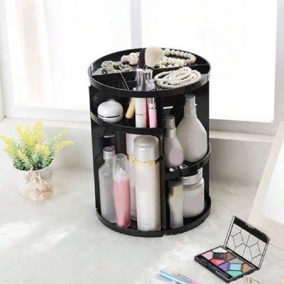 Suporte Organizador Maquiagem Giratorio Estante Cosmeticos Creme Perfume Skin Care Penteadeira 3