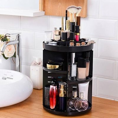 Suporte Organizador Maquiagem Giratorio Estante Cosmeticos Creme Perfume Skin Care Penteadeira 3