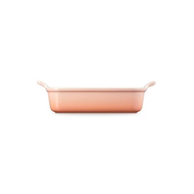 TRAVESSA LE CREUSET RETANGULAR HERITAGE 26CM PESSEGO PECHE 71102264230001