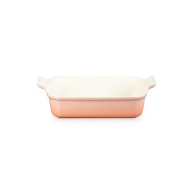 TRAVESSA LE CREUSET RETANGULAR HERITAGE 26CM PESSEGO PECHE 71102264230001