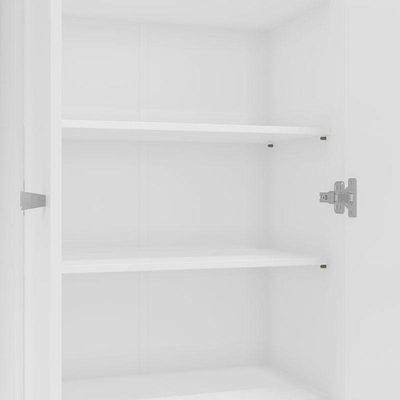 Armário Multiuso Aura Branco Fosco - Kits Paraná