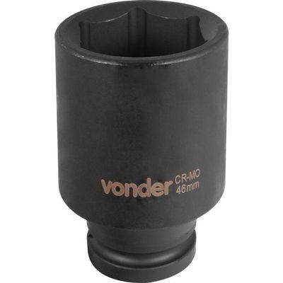 Soquete Sextavado Impacto Longo Enc 3-4" 46mm Vonder