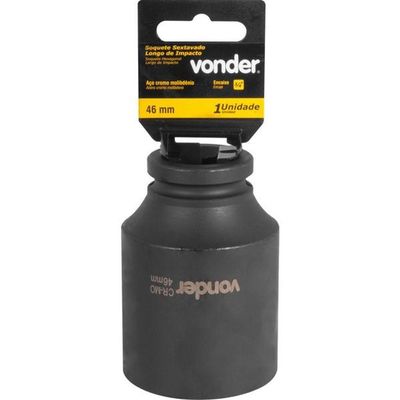 Soquete Sextavado Impacto Longo Enc 3-4" 46mm Vonder