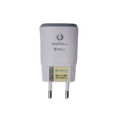 Carregador De Celular Ip 4a V9 Turbo Power - Exocell
