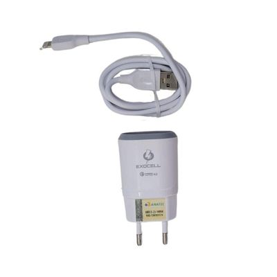 Carregador De Celular Ip 4a V9 Turbo Power - Exocell