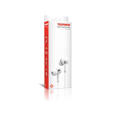 Fone De Ouvido In Ear Cabo P2 1,2 Metros Tfh150 Branco