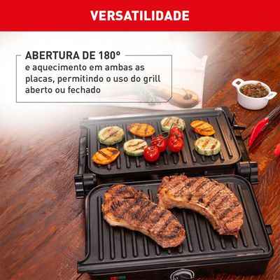 GRILL ARNO DUAL GNOX INOX 127V Inox / 127V