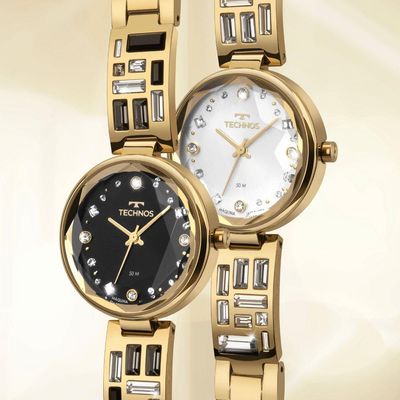 Relógio Technos Feminino Crystal Dourado - 2036nav-1k