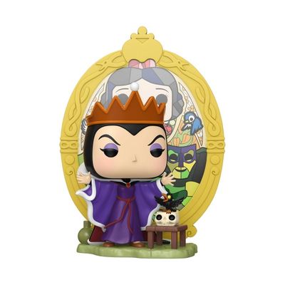 Boneco Funko Pop! Deluxe Disney Vilões Rainha Má com Vitral