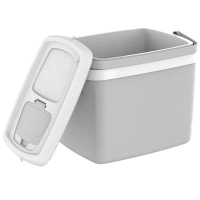 Caixa Térmica Cooler 32l Cinza Tropical Soprano