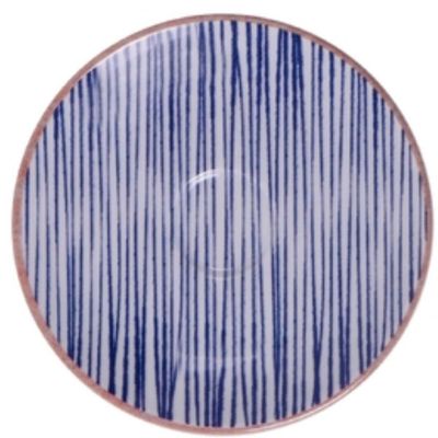 Xícara e Pires para Café Expresso 95ml em Porcelana Decorada Tramontina Abstratta Cozinha Servir