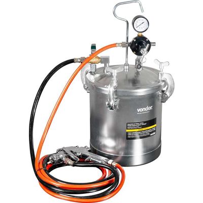 Tanque 10l C/pistola P/pintura Vonder