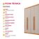 Guarda Roupa Casal Heros 6 Portas E 2 Gavetas Moderna Naturalle/off White