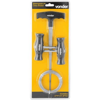 Conjunto Removedor De Para-Brisas Vonder
