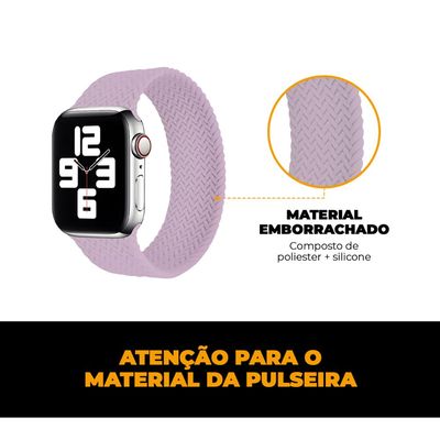 Pulseira para Apple Watch 42 / 44 / 45 / 49MM Armor Loop - Rosa - Gshield