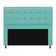 Cabeceira Copenhague 140cm Casal Suede Azul Tiffany