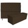 Kit Cabeceira e Calçadeira Liverpool 160cm Queen Suede