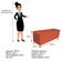 Calçadeira Estofada Liverpool 195 Cm King Size Suede Terracota - Adj Decor