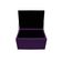 Calçadeira Copenhague 90cm Solteiro Suede Roxo Adj Decor