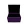 Calçadeira Copenhague 90cm Solteiro Suede Roxo Adj Decor