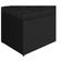 Calçadeira Estofada Liverpool 195cm King Size Suede Preto