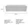 Calçadeira Munique 195cm King Size Corano Branco Adj Decor