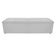 Calçadeira Munique 195cm King Size Corano Branco Adj Decor