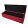 Calçadeira Munique 195cm King Size Suede Vermelho Adj Decor