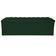 Calçadeira Estofada Liverpool 195 cm King Size Suede Verde