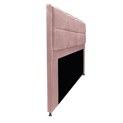 Kit Cabeceira e Calçadeira Munique 140cm Casal