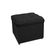 Calçadeira Copenhague 100cm Solteiro Corano Preto Adj Decor
