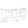 Rack Para Sala De Estar Tv 65 Pol Pés Retrô Suna L05 Nature Off White - Lyam Decor